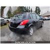Image 9 : DUNCAN - 2011 NISSAN VERSA, BLACK, 203110 KMS, FRONT WHEEL DRIVE. - J373674