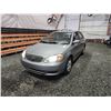 Image 3 : PARKSVILLE - 2003 TOYOTA COROLLA, GREY, 271137 KMS, FRONT WHEEL DRIVE. - B749512