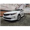 Image 1 : PARKSVILLE - 2018 KIA OPTIMA, WHITE, 134308 KMS, FRONT WHEEL DRIVE. - J203637