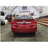 Image 17 : PARKSVILLE - 2011 CHEVY CRUZE, RED, 251128 KMS, FRONT WHEEL DRIVE. - B170703