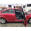 Image 35 : PARKSVILLE - 2011 CHEVY CRUZE, RED, 251128 KMS, FRONT WHEEL DRIVE. - B170703