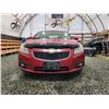 Image 5 : PARKSVILLE - 2011 CHEVY CRUZE, RED, 251128 KMS, FRONT WHEEL DRIVE. - B170703
