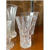 Image 4 : 606 -- LEAD CRYSTAL STYLE VASES