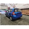 Image 20 : PARKSVILLE - 2007 HONDA FIT, BLUE, 161814 KMS, FRONT WHEEL DRIVE. - B807578