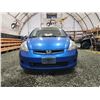 Image 5 : PARKSVILLE - 2007 HONDA FIT, BLUE, 161814 KMS, FRONT WHEEL DRIVE. - B807578