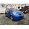 Image 8 : PARKSVILLE - 2007 HONDA FIT, BLUE, 161814 KMS, FRONT WHEEL DRIVE. - B807578