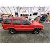 Image 13 : PARKSVILLE - 1994 JEEP CHEROKE, RED, 216483 KMS, FOUR WHEEL DRIVE. - B344170
