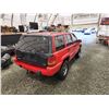 Image 16 : PARKSVILLE - 1994 JEEP CHEROKE, RED, 216483 KMS, FOUR WHEEL DRIVE. - B344170
