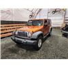 Image 3 : PARKSVILLE - 2011 JEEP WRANGLER UNLIMITED, ORANGE, 354095 KMS, 4X4. - J614050