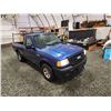 Image 10 : PARKSVILLE - 2008 FORD RANGER, BLUE, 295528 KMS, REAR WHEEL DRIVE. - BA55280