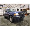 Image 8 : PARKSVILLE - 2008 FORD RANGER, BLUE, 295528 KMS, REAR WHEEL DRIVE. - BA55280