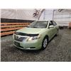 Image 3 : PARKSVILLE - 2007 TOYOTA CAMERY, GREEN, 378902 KMS, FRONT WHEEL DRIVE. - B017563