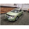 Image 4 : PARKSVILLE - 2007 TOYOTA CAMERY, GREEN, 378902 KMS, FRONT WHEEL DRIVE. - B017563