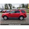 Image 16 : DUNCAN - 2008 FORD ESCAPE, RED, 294975 KMS, 4X4. - DA41178