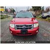 Image 3 : DUNCAN - 2008 FORD ESCAPE, RED, 294975 KMS, 4X4. - DA41178