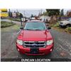 Image 4 : DUNCAN - 2008 FORD ESCAPE, RED, 294975 KMS, 4X4. - DA41178