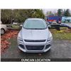 Image 4 : DUNCAN - 2015 FORD ESCAPE, SILVER, 183430 KMS, ALL WHEEL DRIVE. - DB83129