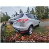 Image 9 : DUNCAN - 2015 FORD ESCAPE, SILVER, 183430 KMS, ALL WHEEL DRIVE. - DB83129