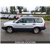 Image 16 : DUNCAN - 2003 SUBARU FORESTER, SILVER, 192526 KMS, ALL WHEEL DRIVE. - J760366