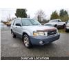 Image 5 : DUNCAN - 2003 SUBARU FORESTER, SILVER, 192526 KMS, ALL WHEEL DRIVE. - J760366