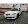 Image 1 : PARKSVILLE - 2010 MAZDA 6, WHITE, 212752 KMS, FRONT WHEEL DRIVE. - BM07682
