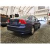 Image 14 : PARKSVILLE - 2005 HONDA CIVIC, BLUE, 179174 KMS, FRONT WHEEL DRIVE. - B007603