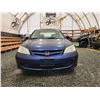 Image 5 : PARKSVILLE - 2005 HONDA CIVIC, BLUE, 179174 KMS, FRONT WHEEL DRIVE. - B007603