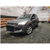 Image 1 : PARKSVILLE - 2015 FORD ESCAPE, GREY, 257509 KMS, FOUR WHEEL DRIVE. - DA95254