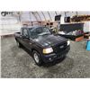 Image 10 : PARKSVILLE - 2011 FORD RANGER, BLACK, 127874 KMS, 4X4. - DA72798