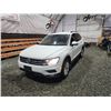 Image 3 : PARKSVILLE - 2018 VW TIGUAN, WHITE, 139544 KMS, ALL WHEEL DRIVE. - D087979