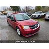 Image 6 : DUNCAN - 2011 DODGE GRAND CARAVAN, RED, 219614 KMS, FRONT WHEEL DRIVE. - D659700