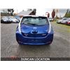 Image 11 : DUNCAN - 2016 NISSAN LEAF, BLUE, 137293 KMS, FRONT WHEEL DRIVE. - D305065