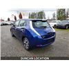 Image 13 : DUNCAN - 2016 NISSAN LEAF, BLUE, 137293 KMS, FRONT WHEEL DRIVE. - D305065