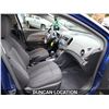 Image 26 : DUNCAN - 2012 CHEVROLET SONIC, BLUE, 101214 KMS, "NO RESERVE"- J210879