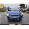 Image 3 : DUNCAN - 2012 CHEVROLET SONIC, BLUE, 101214 KMS, "NO RESERVE"- J210879