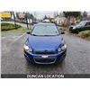 Image 4 : DUNCAN - 2012 CHEVROLET SONIC, BLUE, 101214 KMS, "NO RESERVE"- J210879