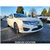 Image 5 : DUNCAN - 2011 FORD FUSION, WHITE, 141715 KMS, FRONT WHEEL DRIVE. - D335818