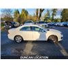 Image 8 : DUNCAN - 2011 FORD FUSION, WHITE, 141715 KMS, FRONT WHEEL DRIVE. - D335818