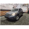 Image 1 : PARKSVILLE - 2014 HONDA CRV, GREY, 156827 KMS, ALL WHEEL DRIVE. - D112166