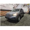 Image 2 : PARKSVILLE - 2014 HONDA CRV, GREY, 156827 KMS, ALL WHEEL DRIVE. - D112166