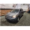Image 3 : PARKSVILLE - 2014 HONDA CRV, GREY, 156827 KMS, ALL WHEEL DRIVE. - D112166