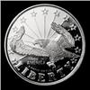 Image 1 : 1 oz (.999) Fine Silver Round - (Liberty Eagle)