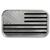 Image 1 : 1 oz .999 Fine Silver Bar - (American Flag Design)