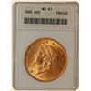 1895 $20 Liberty MS61 ANACS