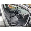 Image 26 : DUNCAN - 2012 CHEVROLET SONIC, SILVER, 100613 KMS, FRONT WHEEL DRIVE. - J121383