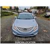 Image 4 : DUNCAN - 2011 HYUNDAI SONATA, GRAY, 218007 KMS, FRONT WHEEL DRIVE. - J032350