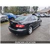 Image 10 : DUNCAN - 2004 MAZDA 6, BLACK, 201312 KMS, FRONT WHEEL DRIVE. - DN03538