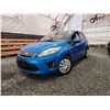 Image 1 : PARKSVILLE - 2013 FORD FIESTA, BLUE, 180992 KMS, FRONT WHEEL DRIVE. - J141679