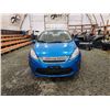 Image 6 : PARKSVILLE - 2013 FORD FIESTA, BLUE, 180992 KMS, FRONT WHEEL DRIVE. - J141679