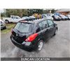 Image 10 : DUNCAN - 2011 NISSAN VERSA, BLACK, 203110 KMS, FRONT WHEEL DRIVE. - J373674